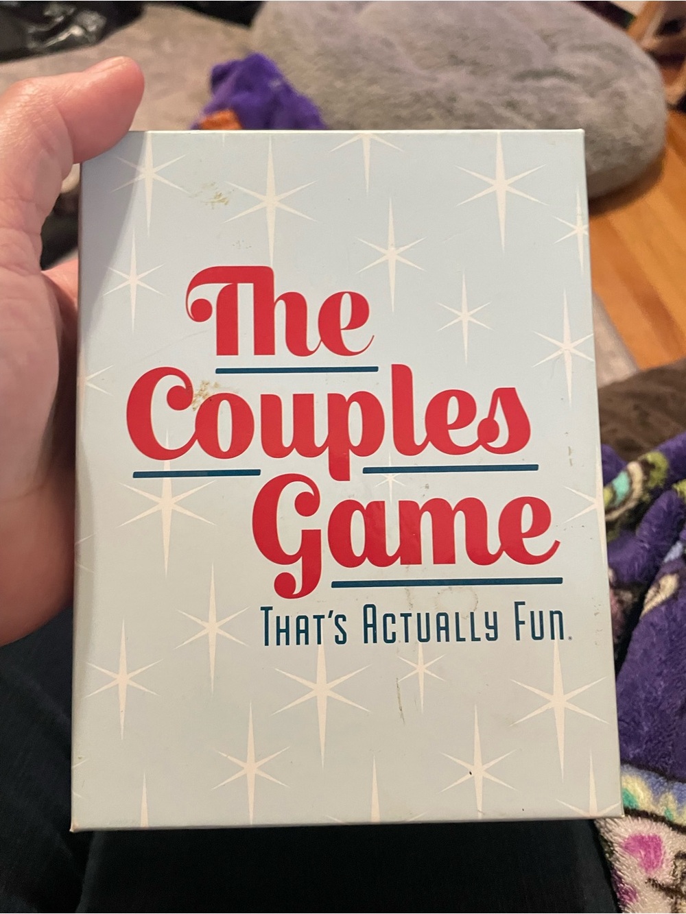 - Light Blue & Red Relationship Card Game